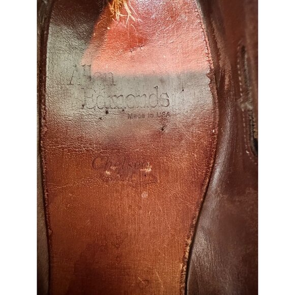 Allen Edmonds Chelsea Leather Loafers Mens Size 11.5 Brown Tassel Office Classic main image 16